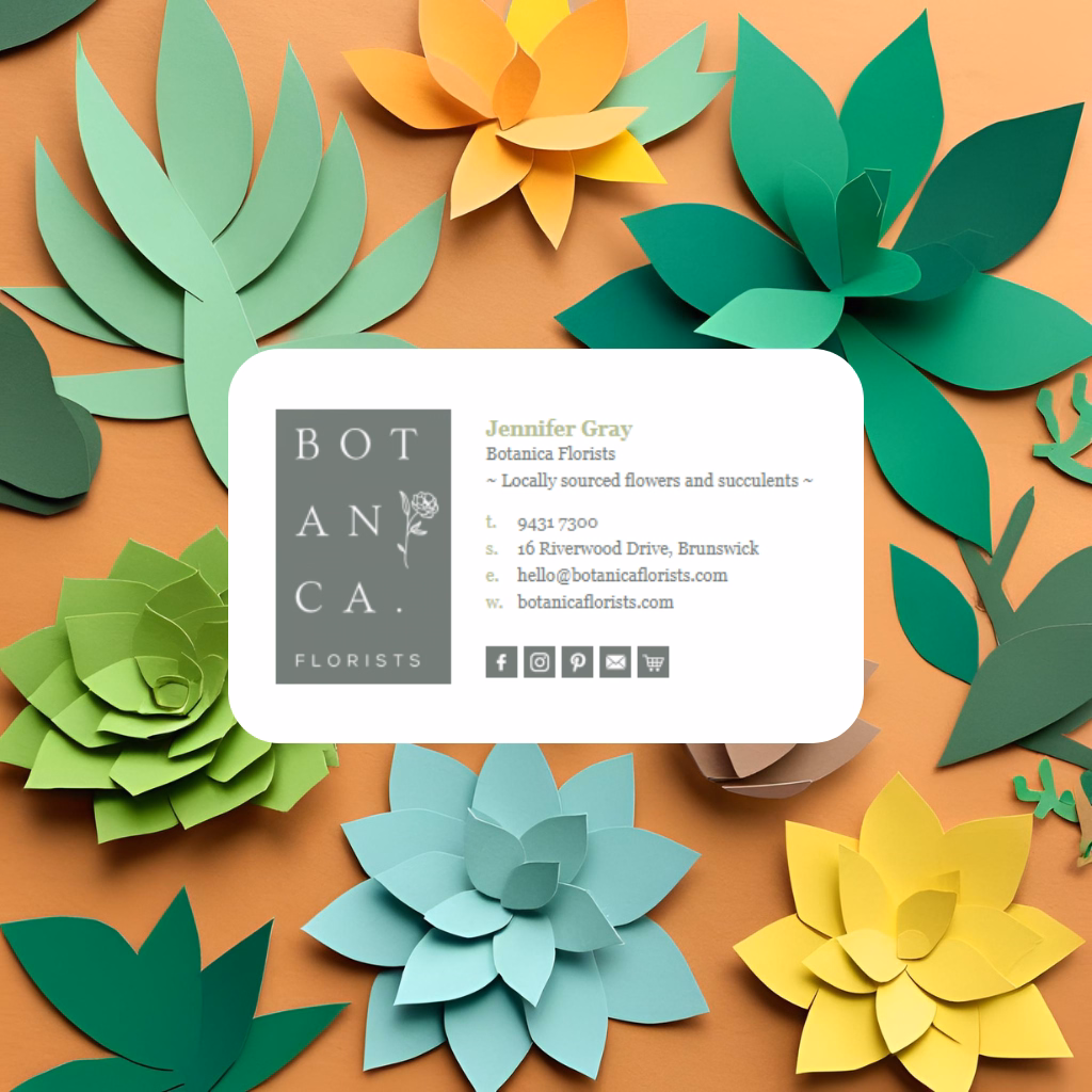 Email Signature Template Preview