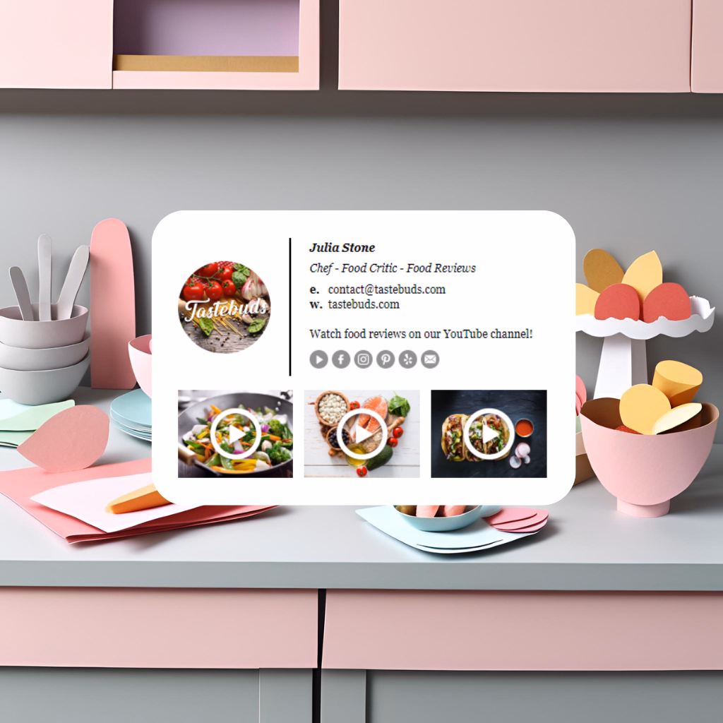 Email Signature Template Preview