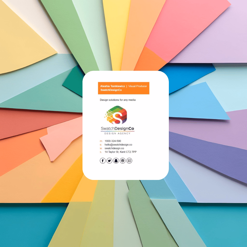 email signature design