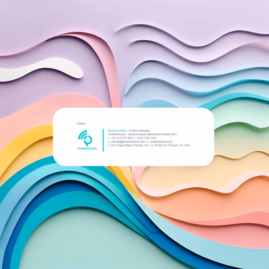 email signature design
