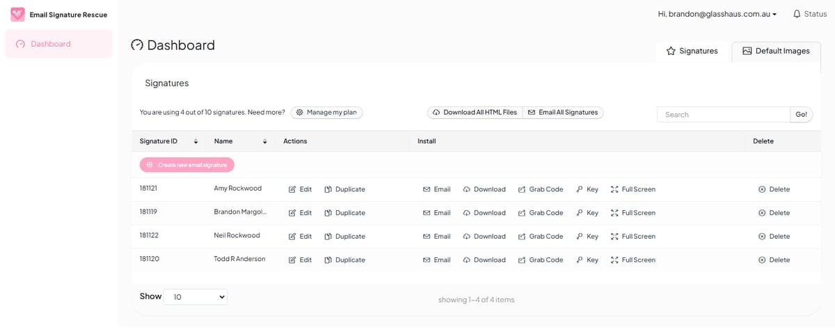 Dashboard Preview