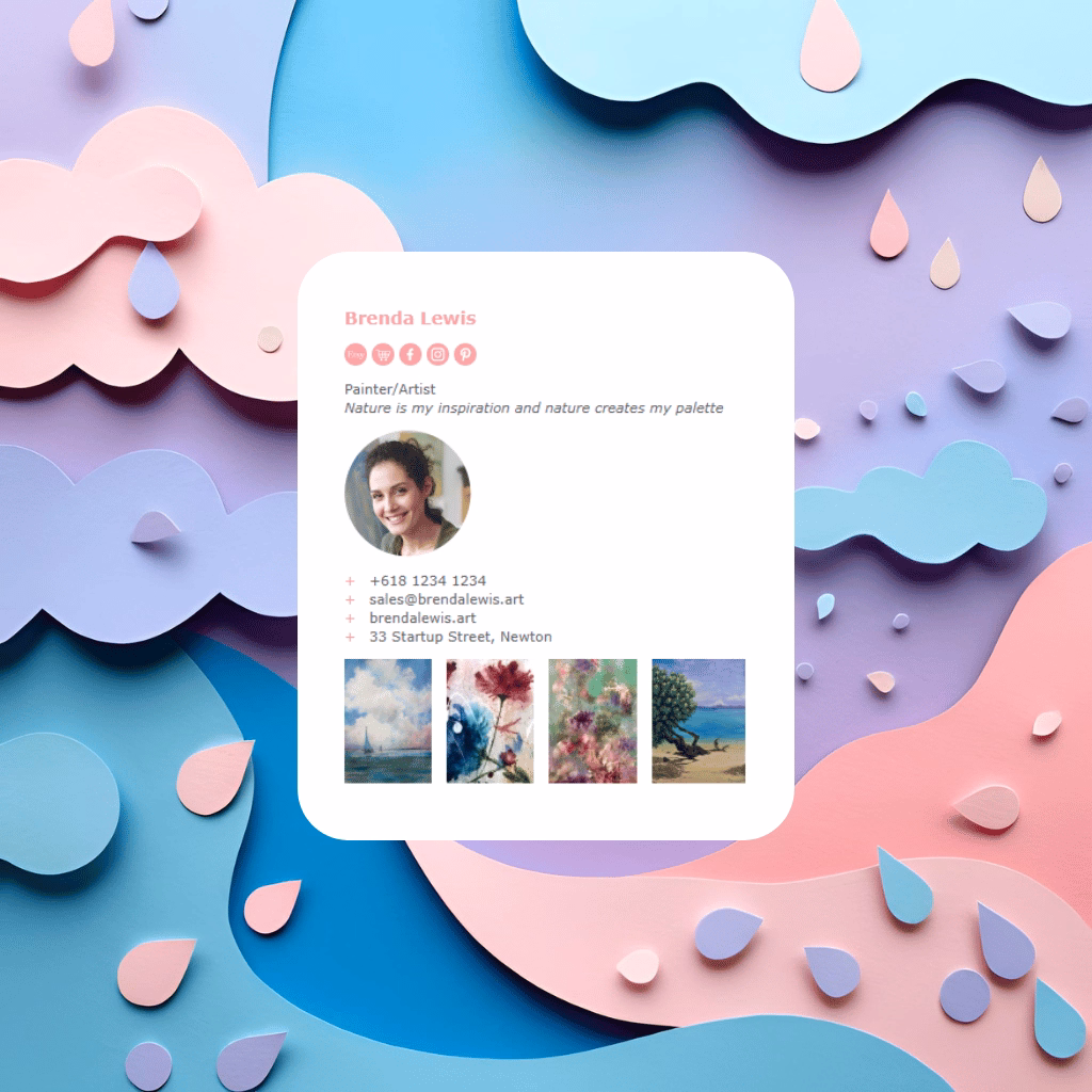 Email Signature Template Preview