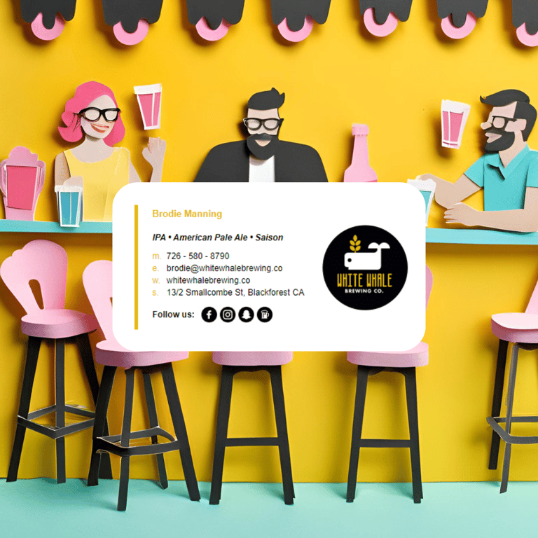 email signature template by Email Signature Rescue