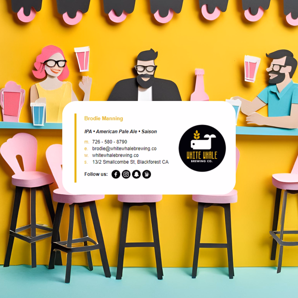 Email Signature Template Preview