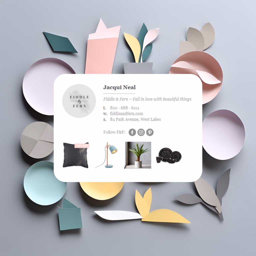 Email Signature Template Preview