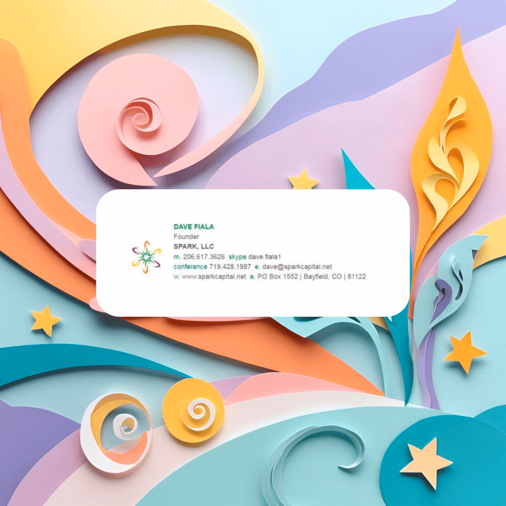 email signature design