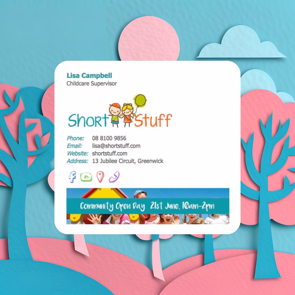 Email Signature Template Preview