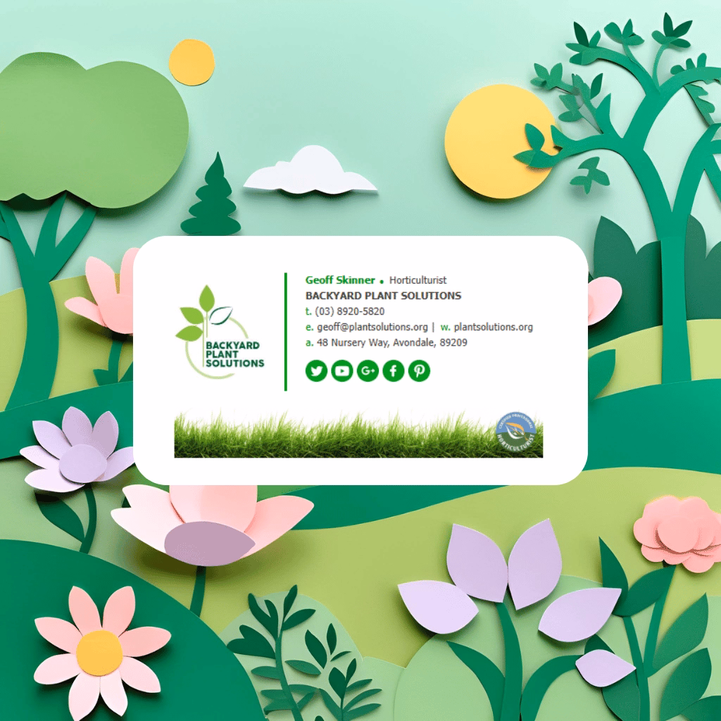 Email Signature Template Preview