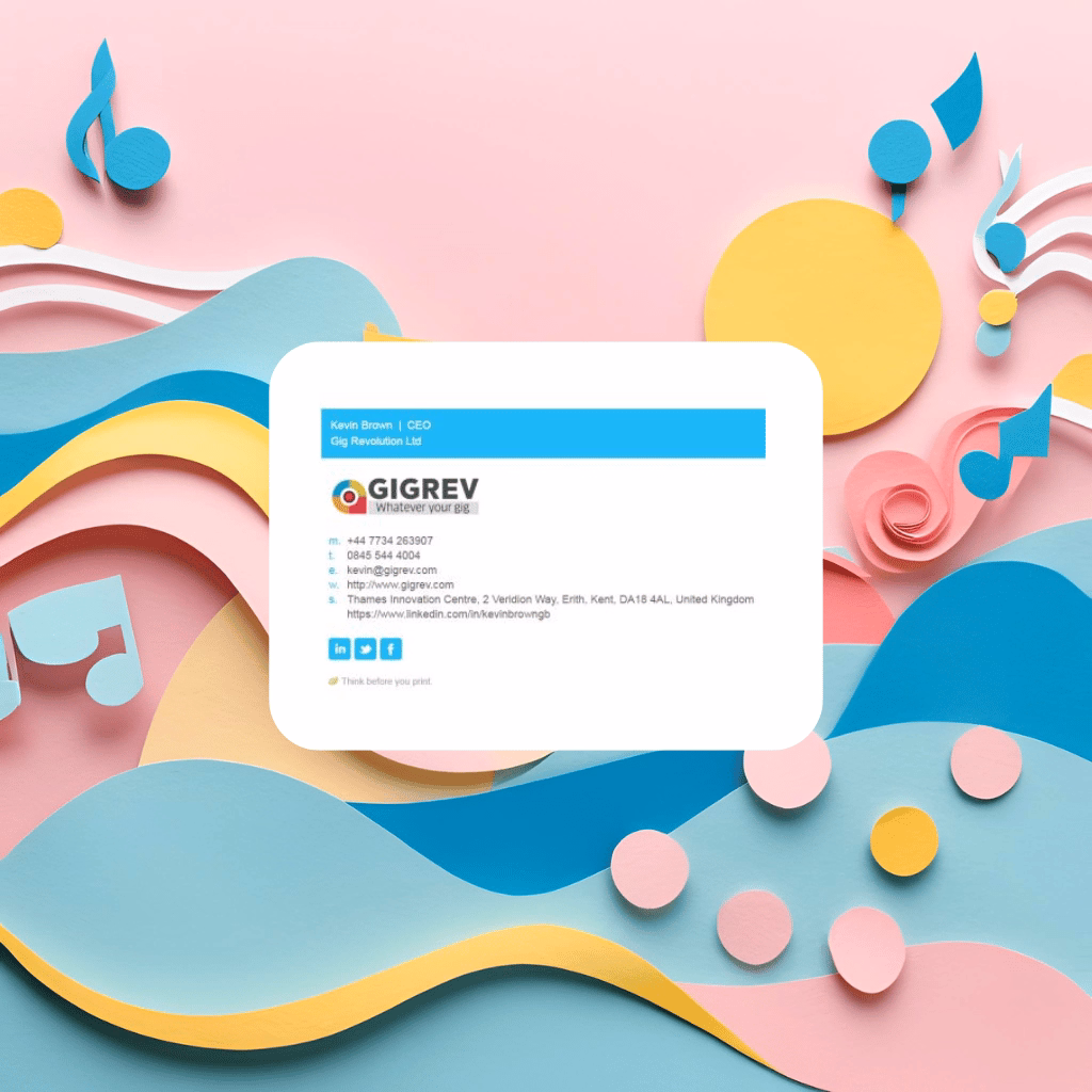 email signature design