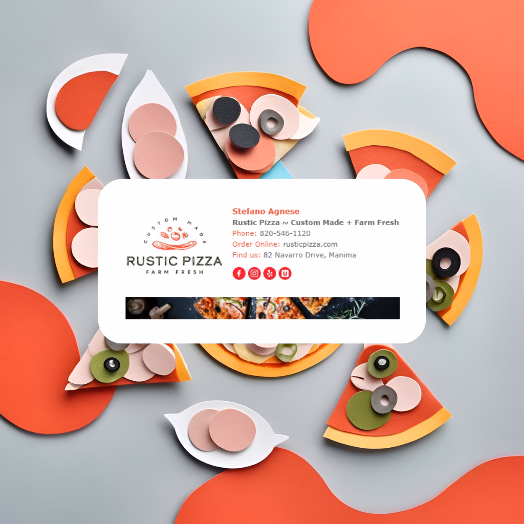 Email Signature Template Preview