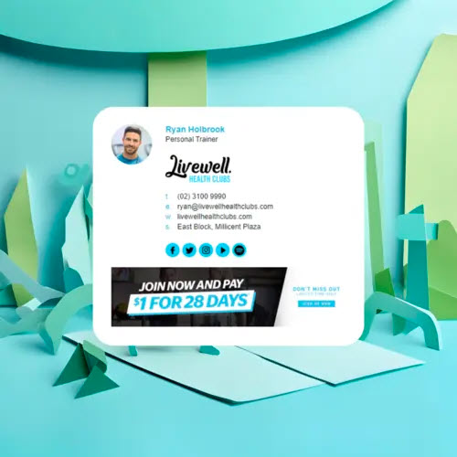 Email Signature Template 1
