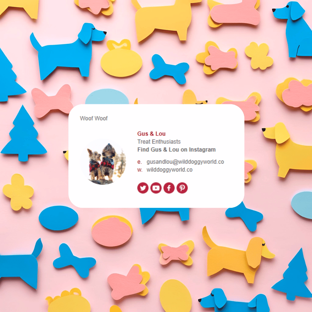 Email Signature Template Preview