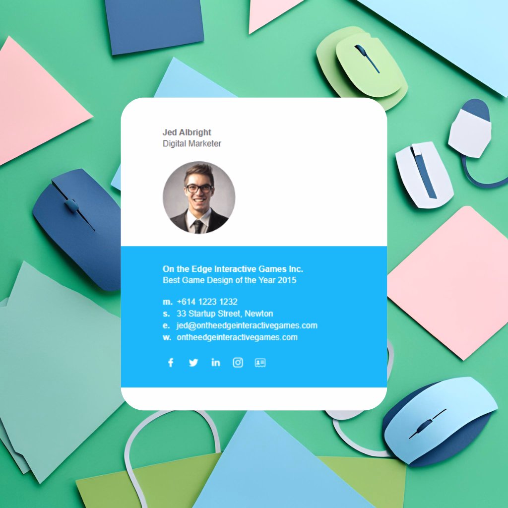 Email Signature Template Preview