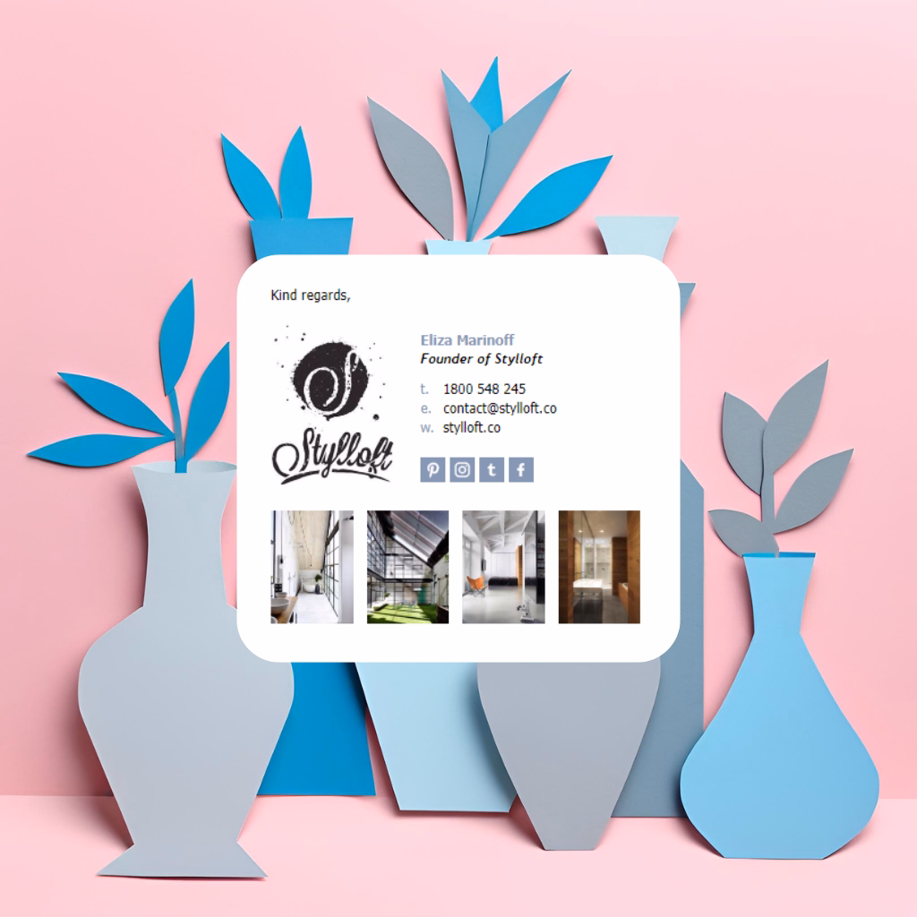 Email Signature Template Preview