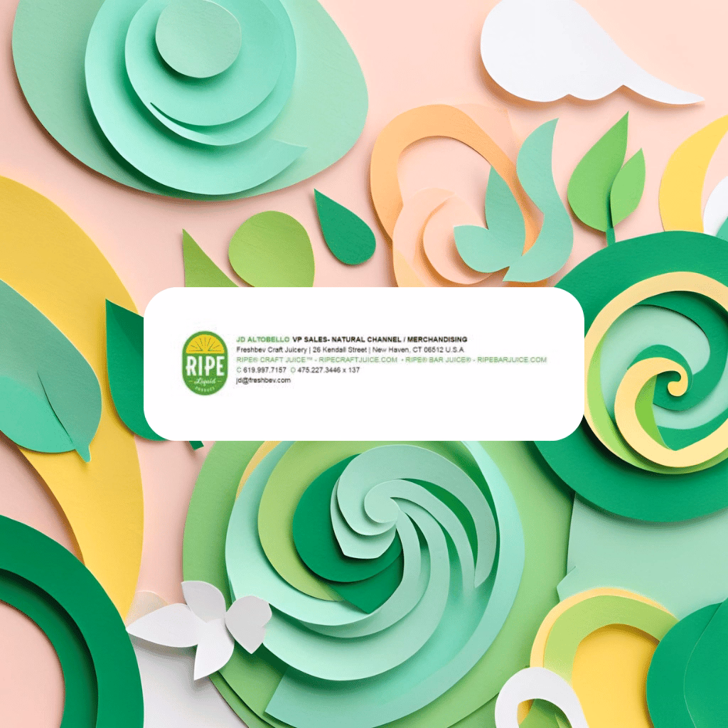 email signature design