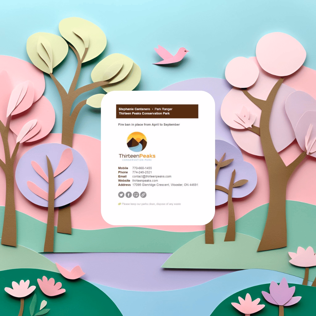 email signature design
