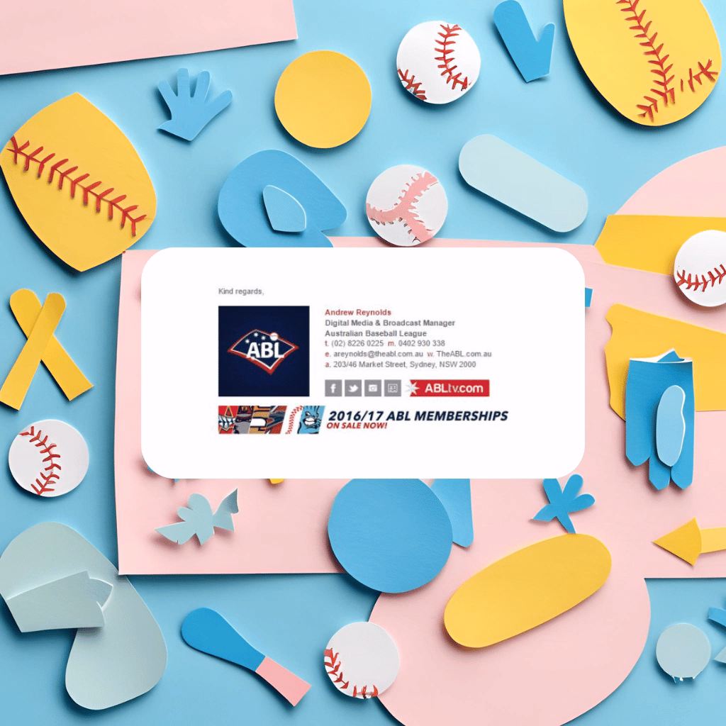 email signature design
